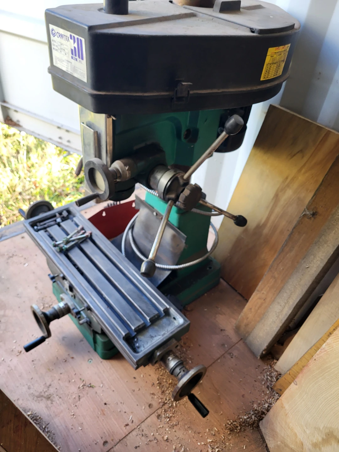 Craftex B1077 Mill Drill - photo 4