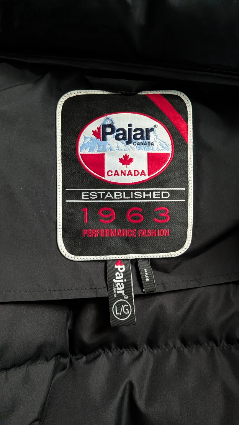 Pajar Canada Down Parka Black Size Large - photo 5