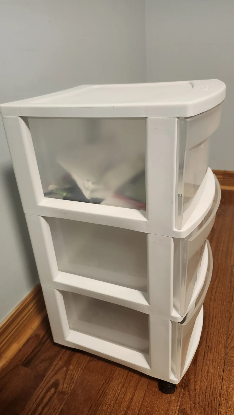 Sterilite 3-Drawer Storage Cart - photo 2