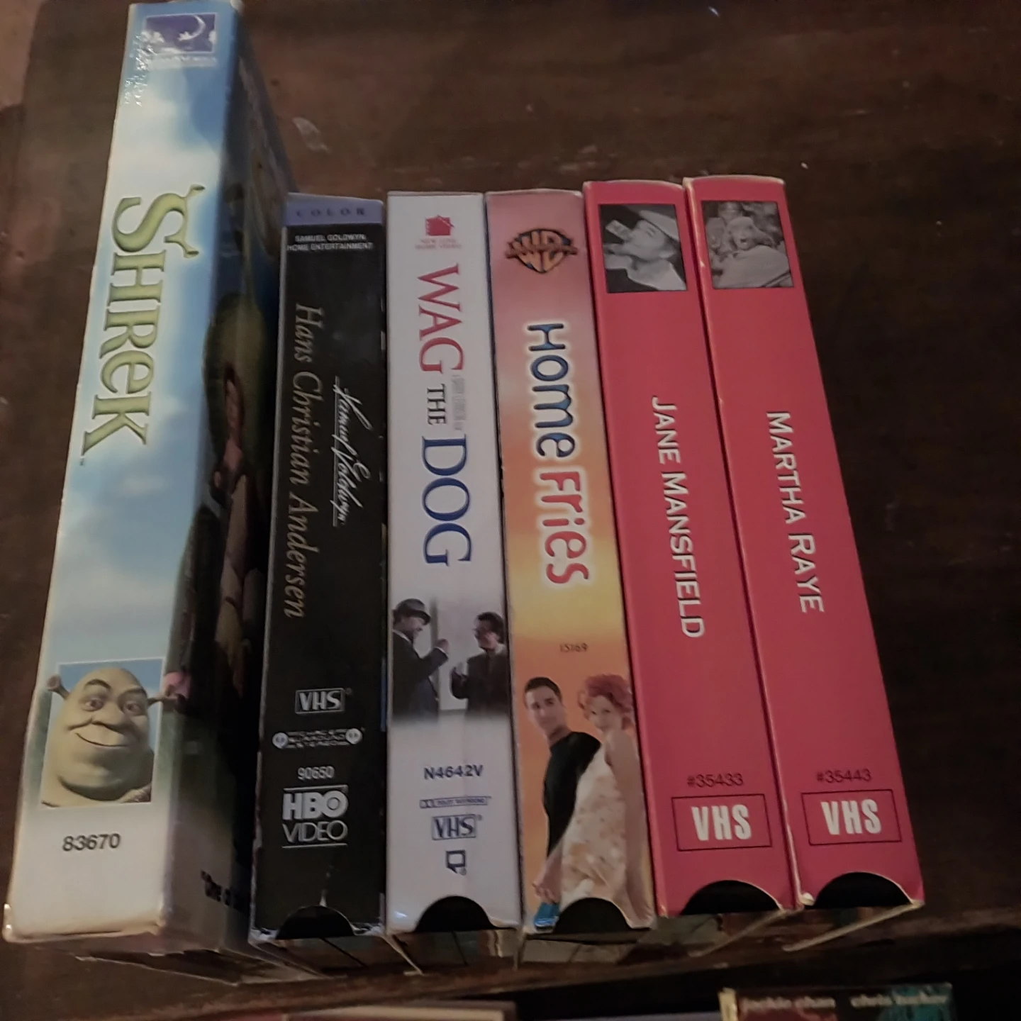 Set of 6 Assorted Classic VHS Tapes - photo 2