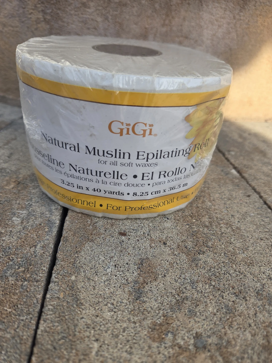 GiGi Natural Muslin Epilating Roll