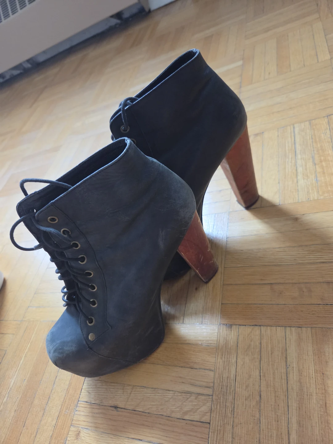 Jeffrey Campbell Lita Black Leather Boots - photo 4