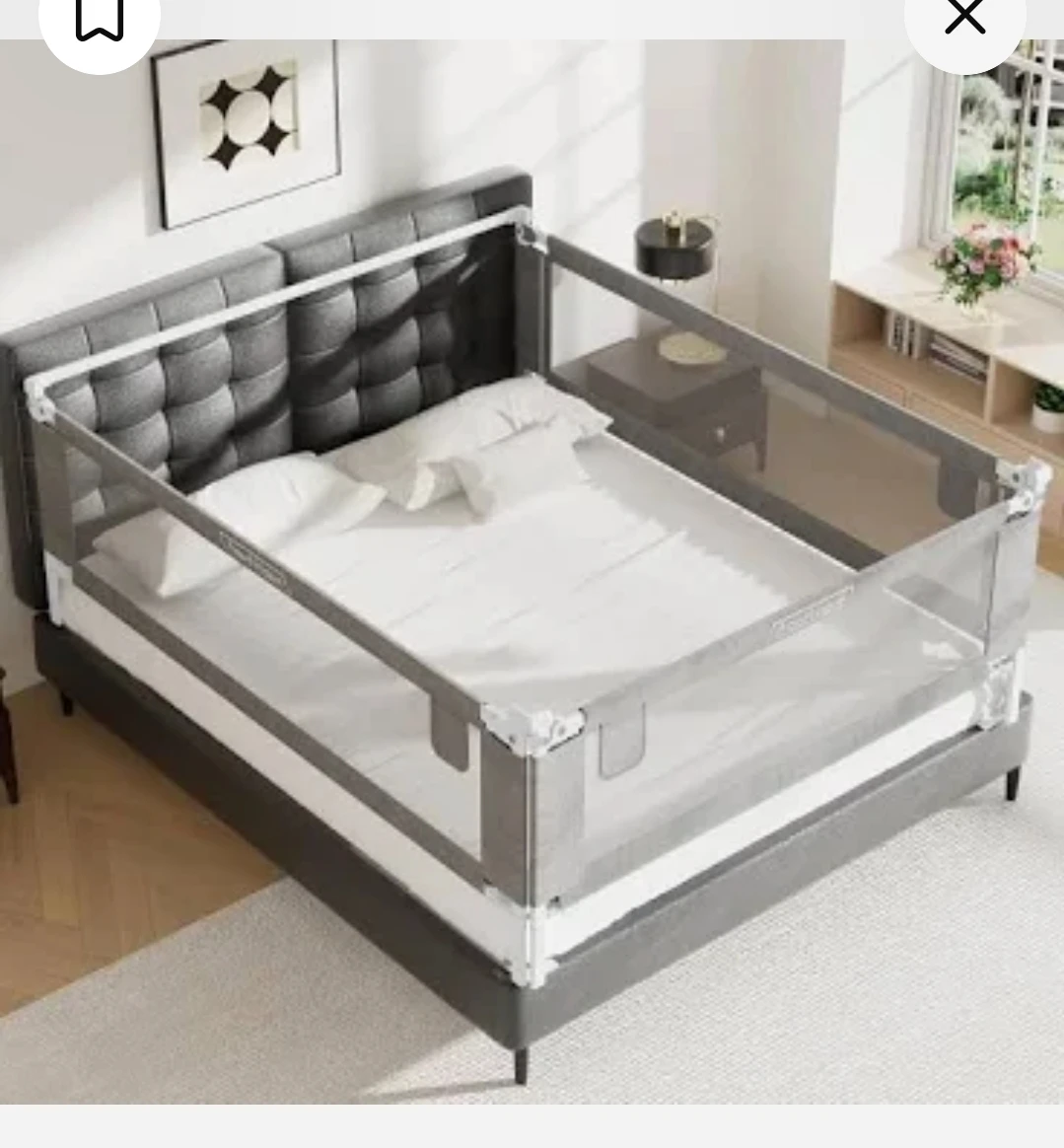Brand New AquaVogue Bed Rails – $140