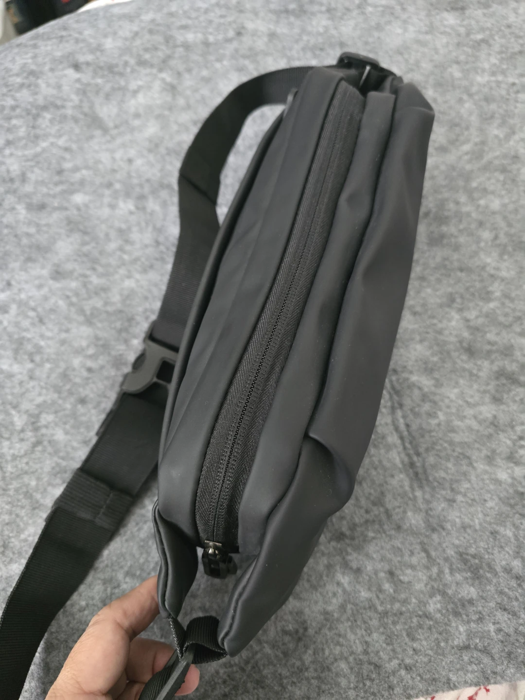 Black Belt Fanny Cross Body Chest  Bag Minimalist  Waterproof - photo 2