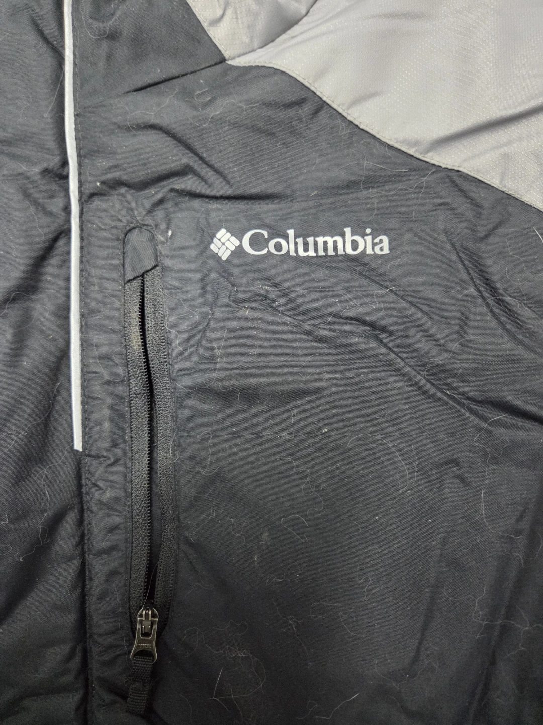 Columbia Hooded Puffer Jacket Black/Gray - photo 4