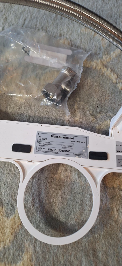 inus M3C1-9XUS Bidet Attachment - photo 2
