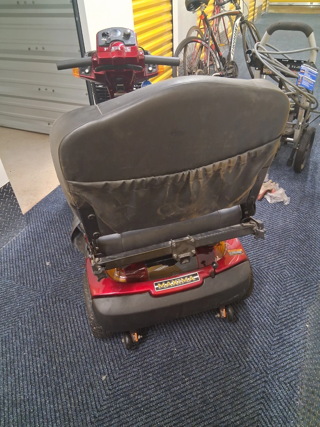 Pride Mobility Maxima 4-Wheel Scooter Red - photo 4
