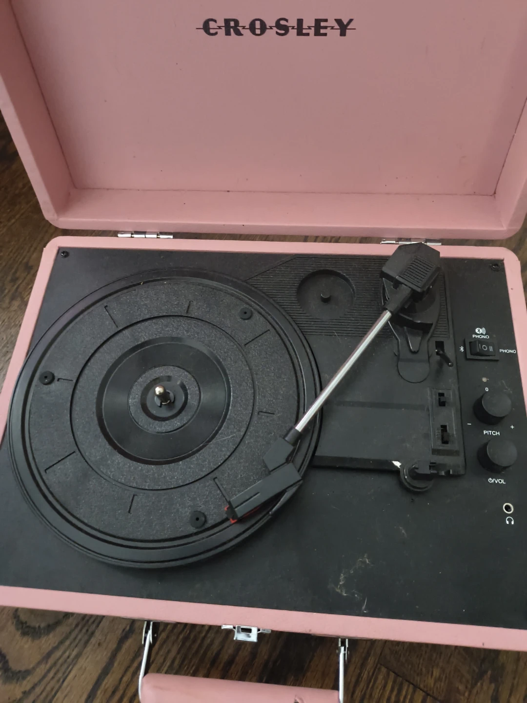 Crosley Cruiser Portable Turntable - Pink - photo 2