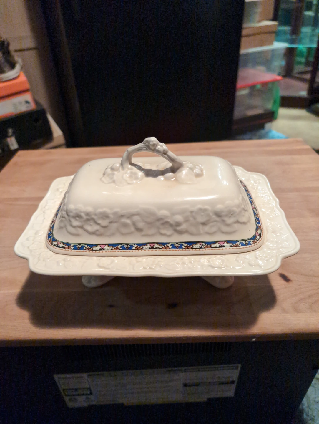 Vintage Covered Serving Dish