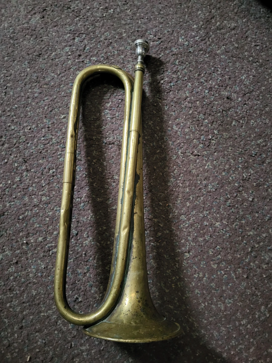 Vintage Brass Bugle