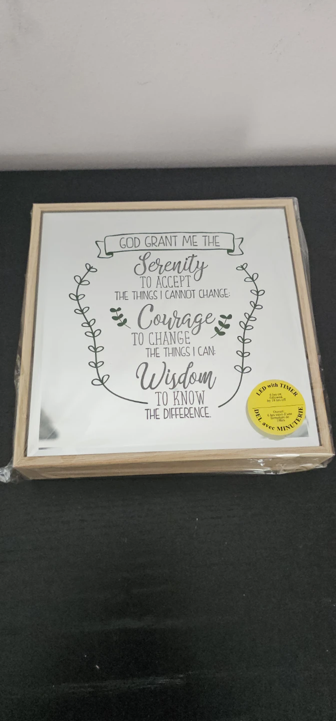 Serenity Prayer – Meaningful Thanksgiving Gift – $27 - photo 3