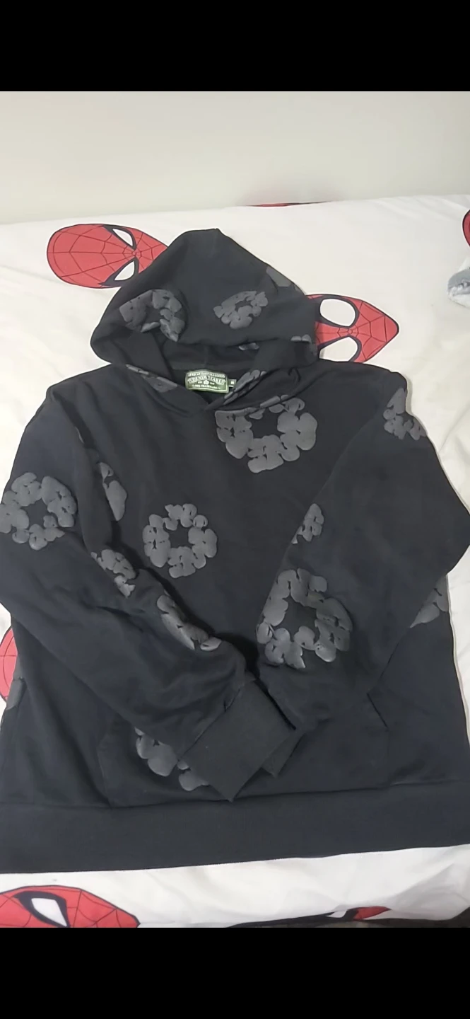 Denim Tears Black Hoodie