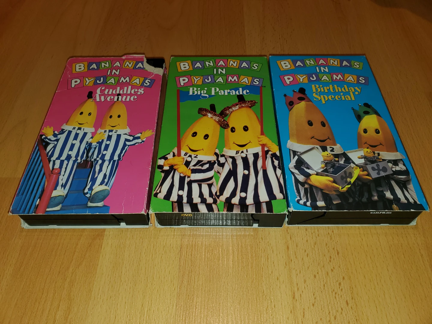 3 Bananas in Pyjamas VHS Tapes