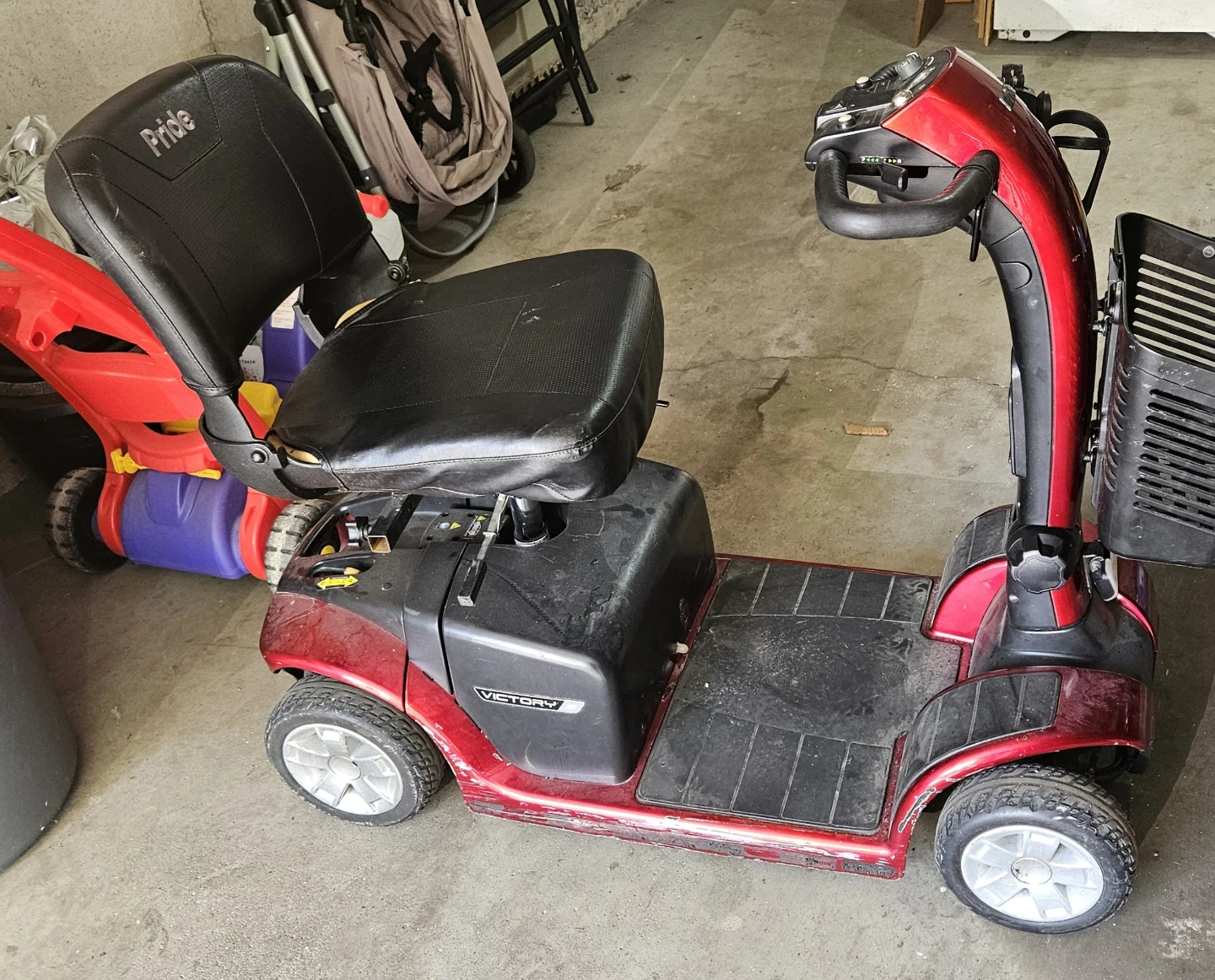 Pride mobility scooter