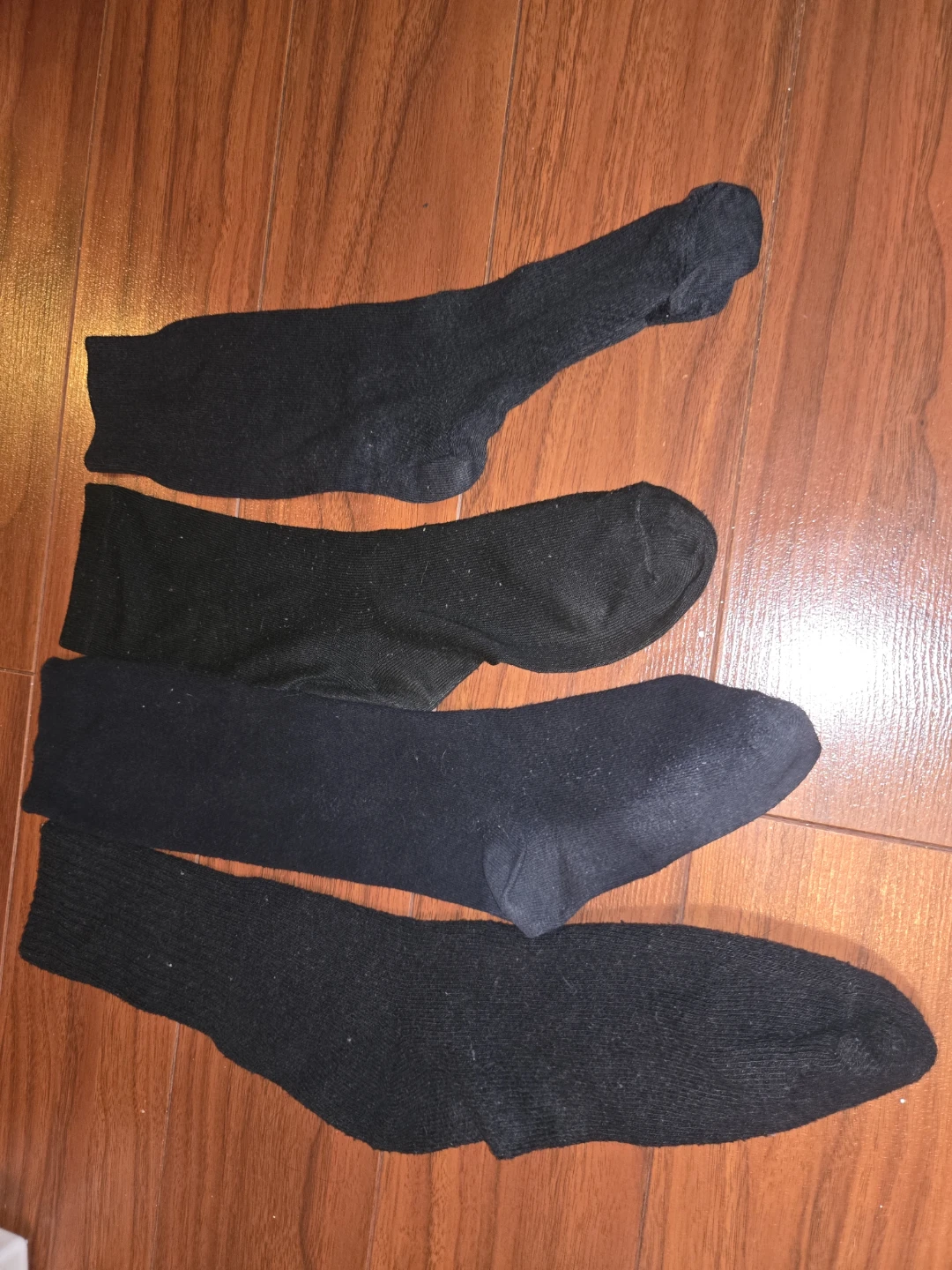 Set of 4 Black Socks