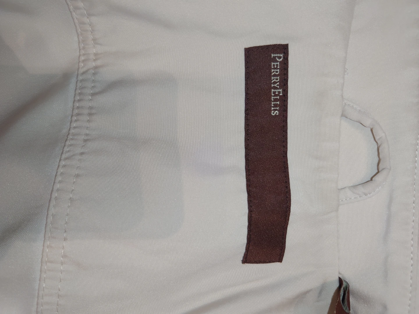 Perry Ellis Cream Jacket - Size Small - photo 3