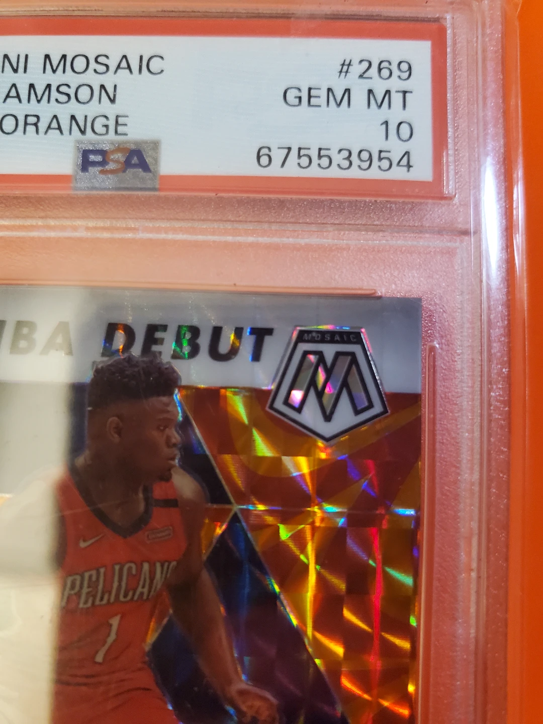 PSA 10 Zion Williamson rookie gem mint - photo 2