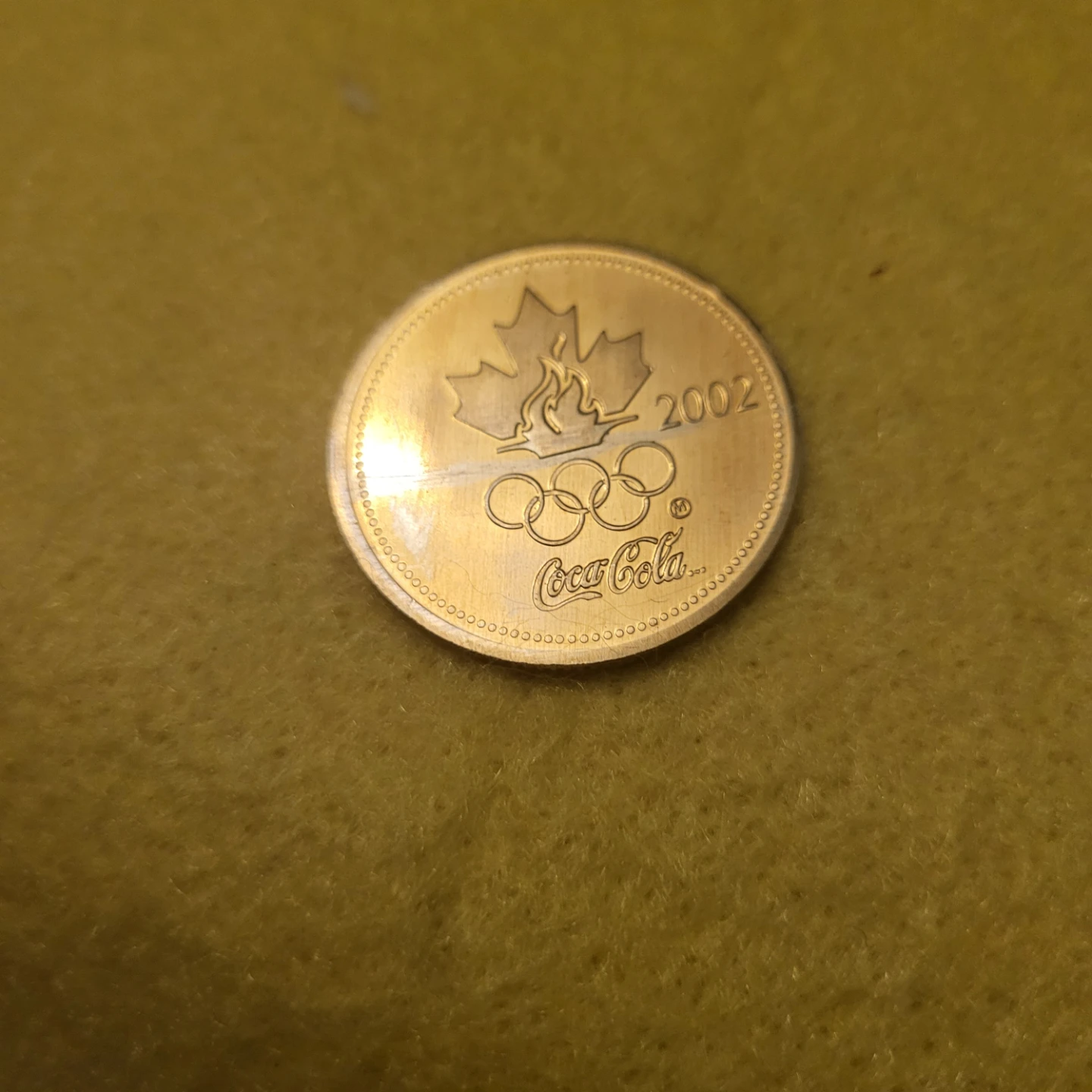 2002 Coca-Cola Olympic Commemorative Coin