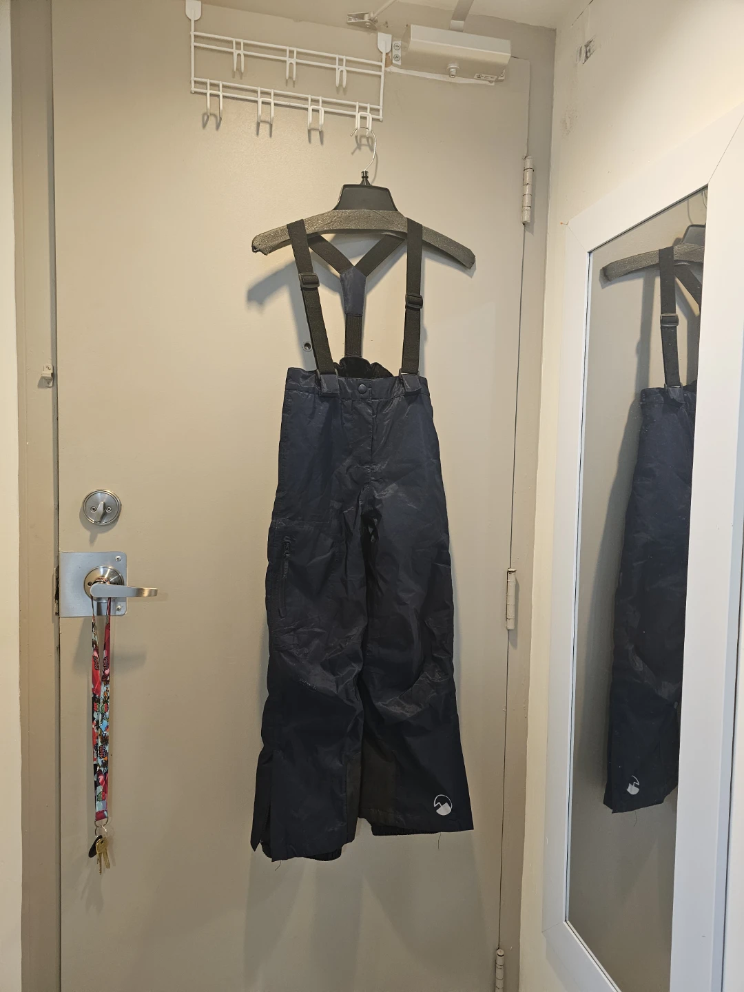 Kids Navy Blue Winter Ski Pants