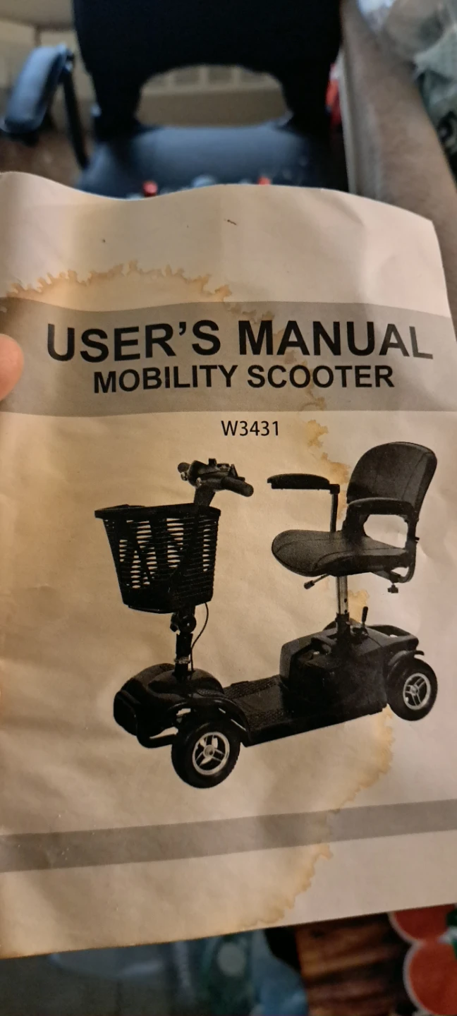 W3431 Mobility Scooter