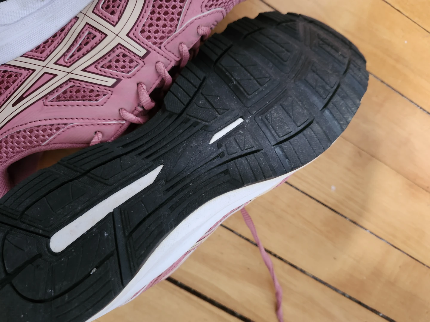 Pink Asics Running Shoes size 9