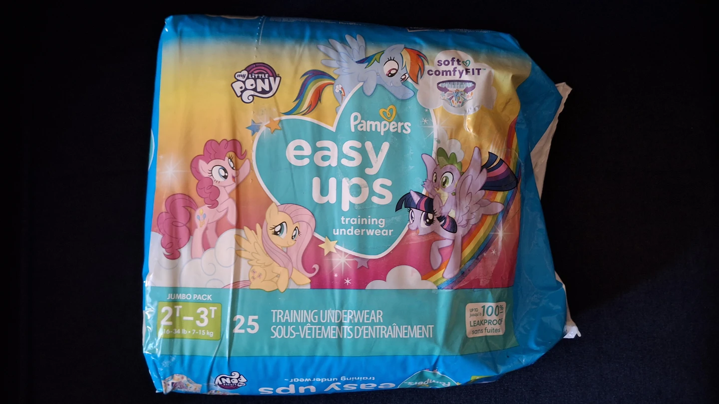 NEW Pampers Little Pony Easy Ups Training Underwear for 2T-3T - photo 2