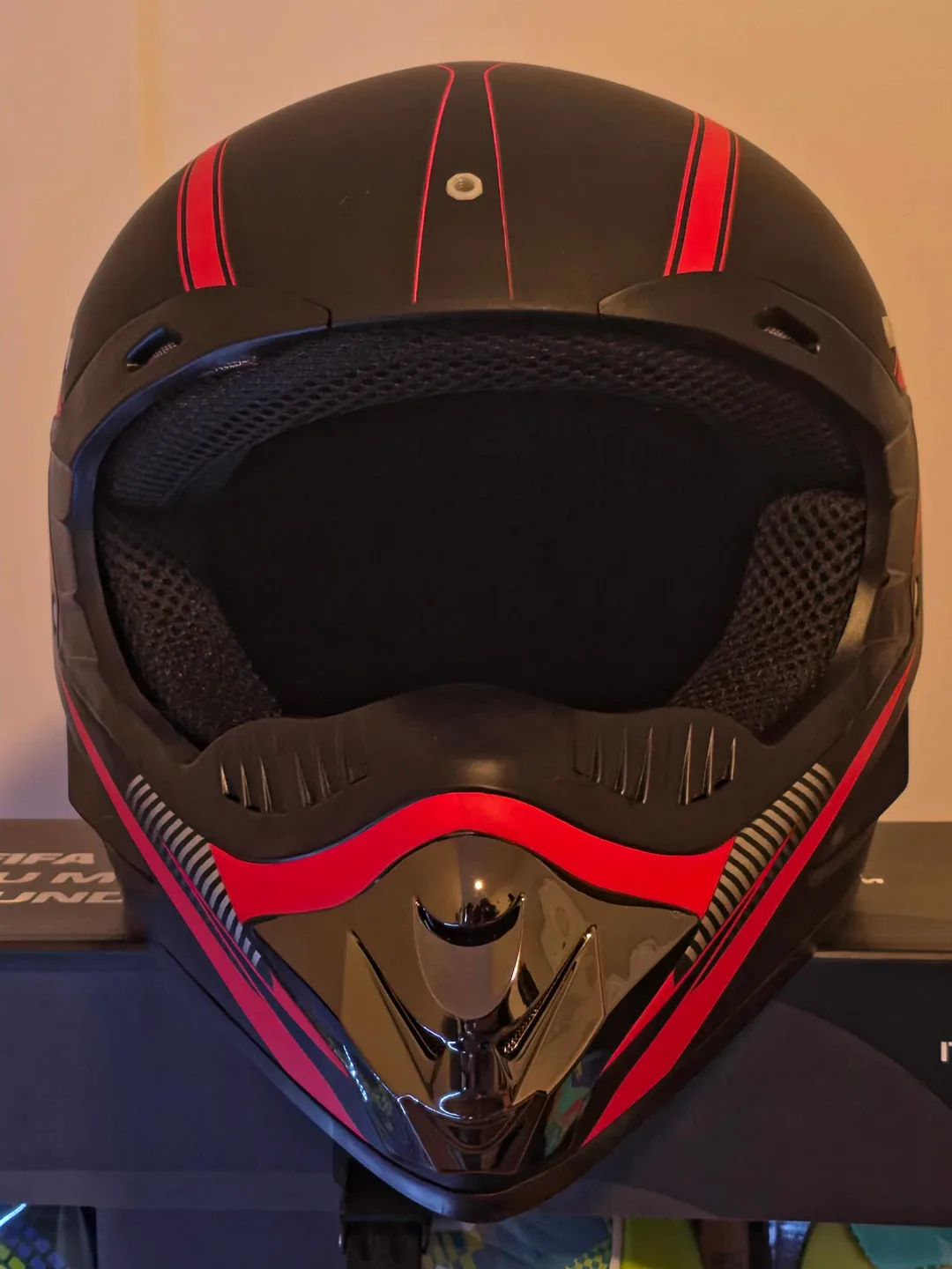 Sanding CH-202 Black and Red Helmet - photo 2