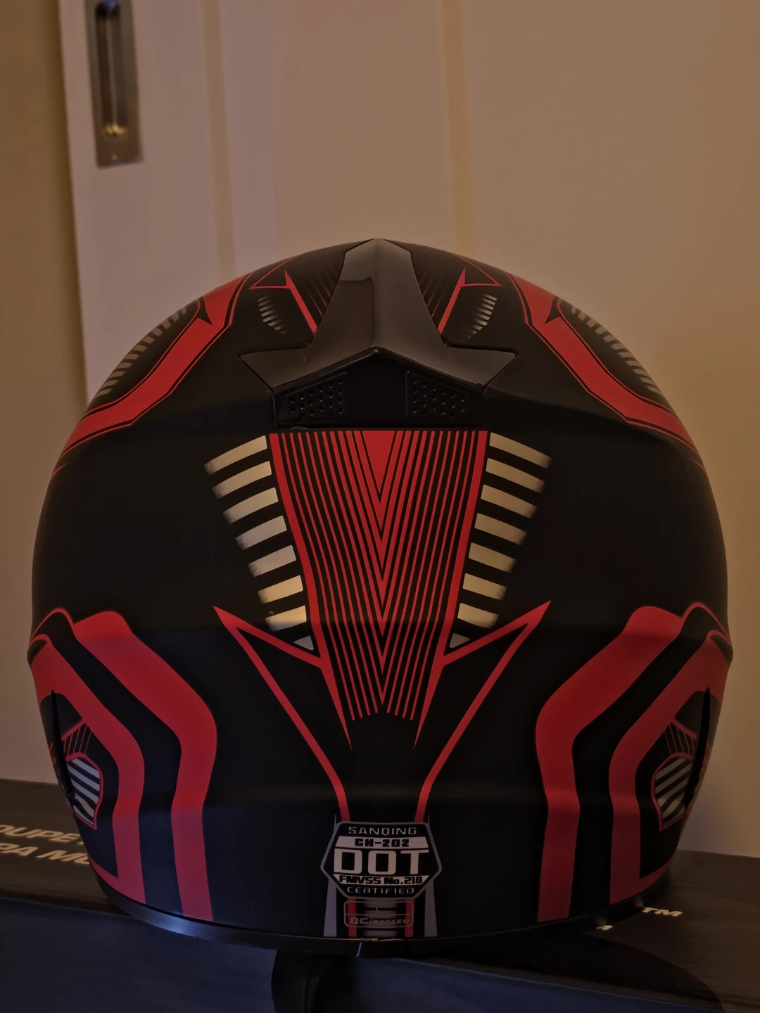 Sanding CH-202 Black and Red Helmet - photo 4
