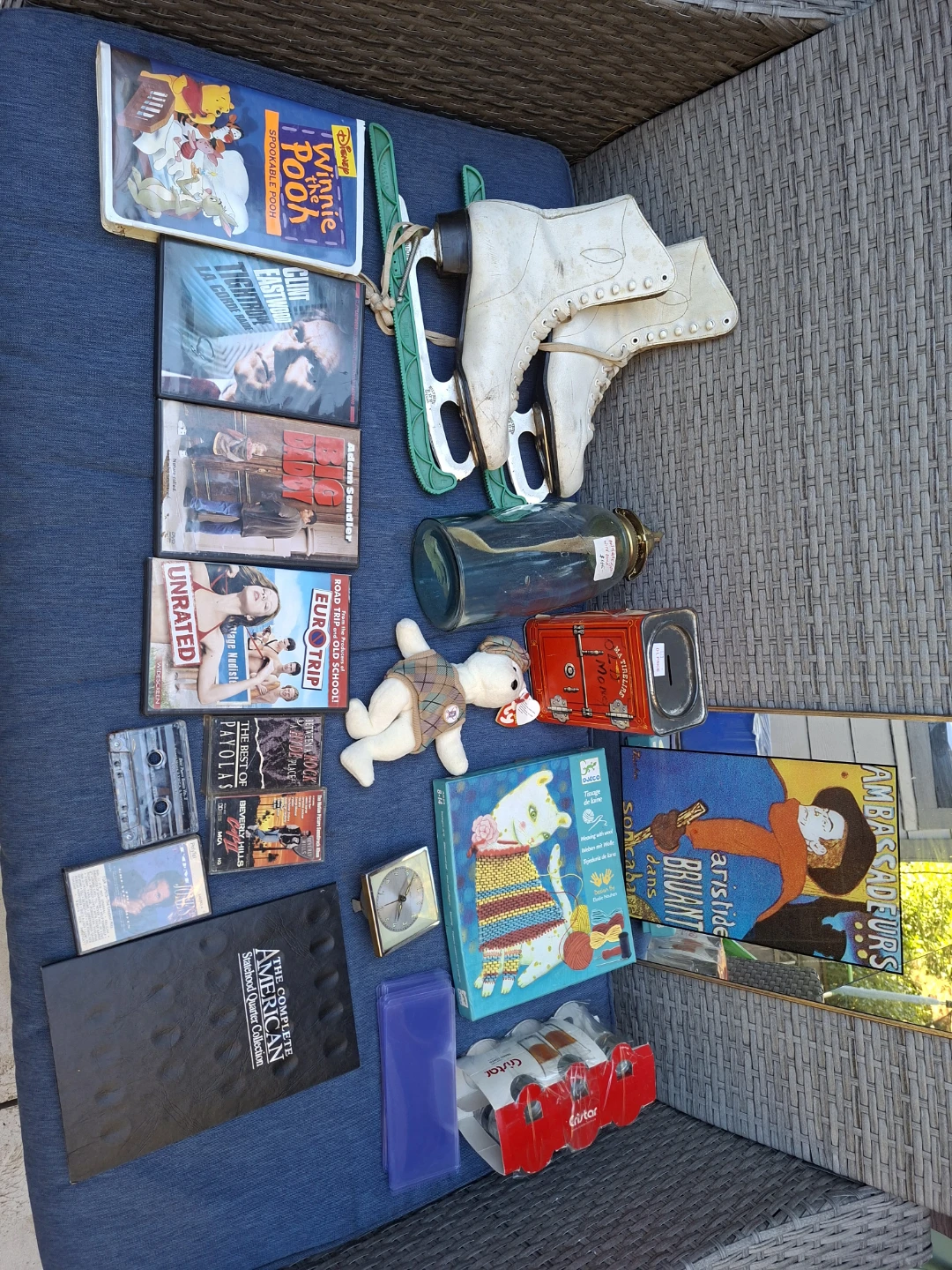 Eclectic Vintage Estate Lot: Media, Collectibles & Decor