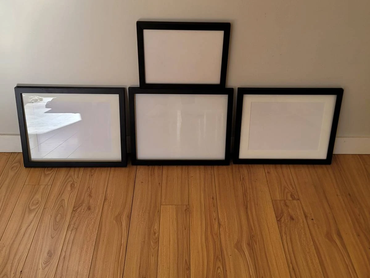 Set of 3 Black Degree Frames - photo 3