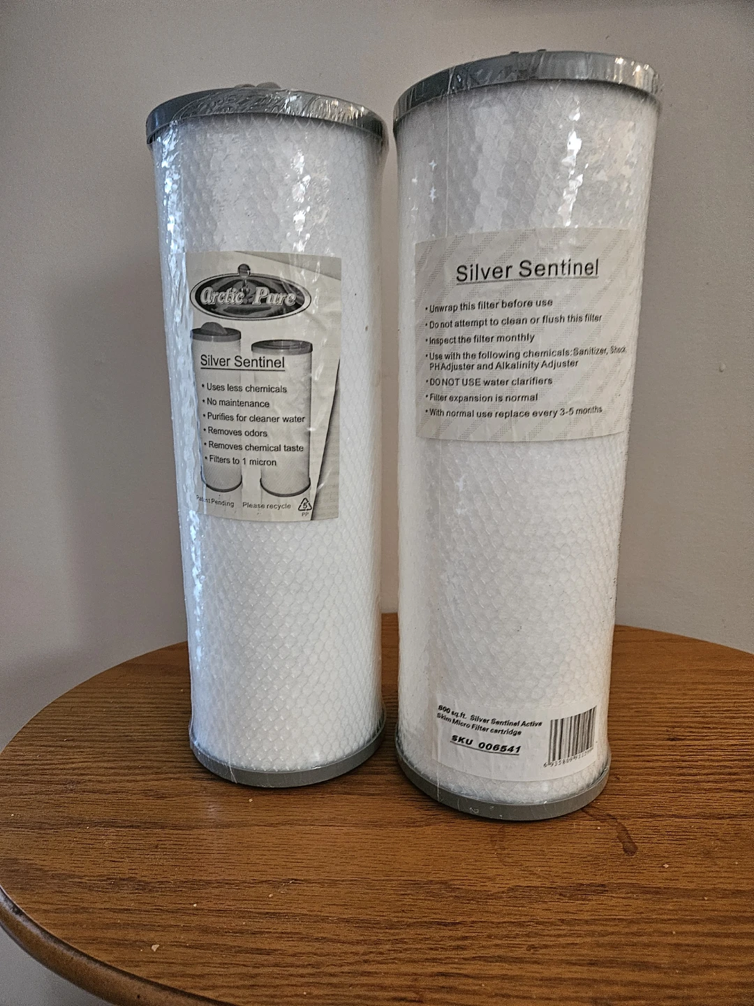 2 Arctic Pure Silver Sentinel Water Filters