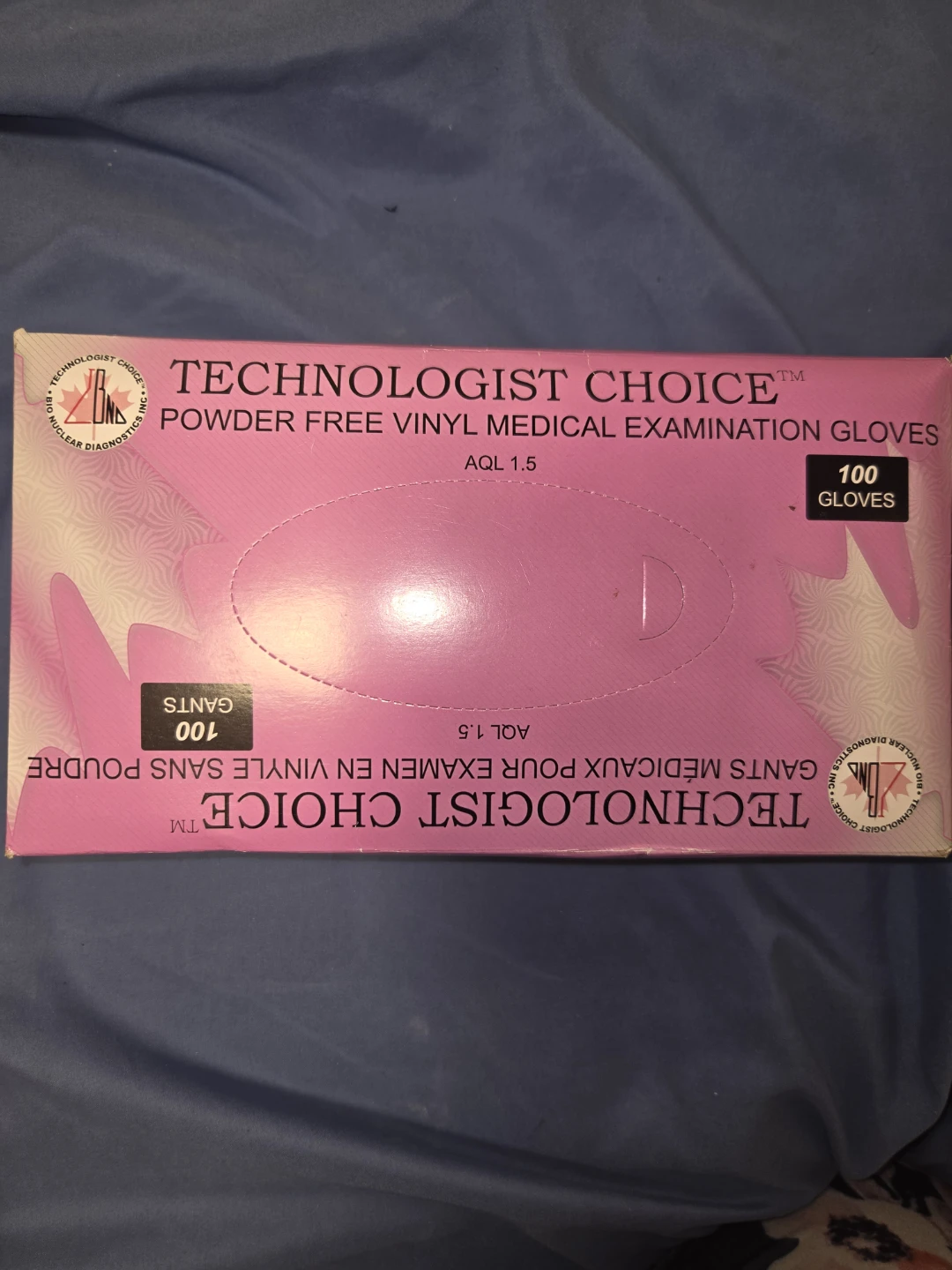 Technologist Choice Vinyl Medical Gloves - Medium