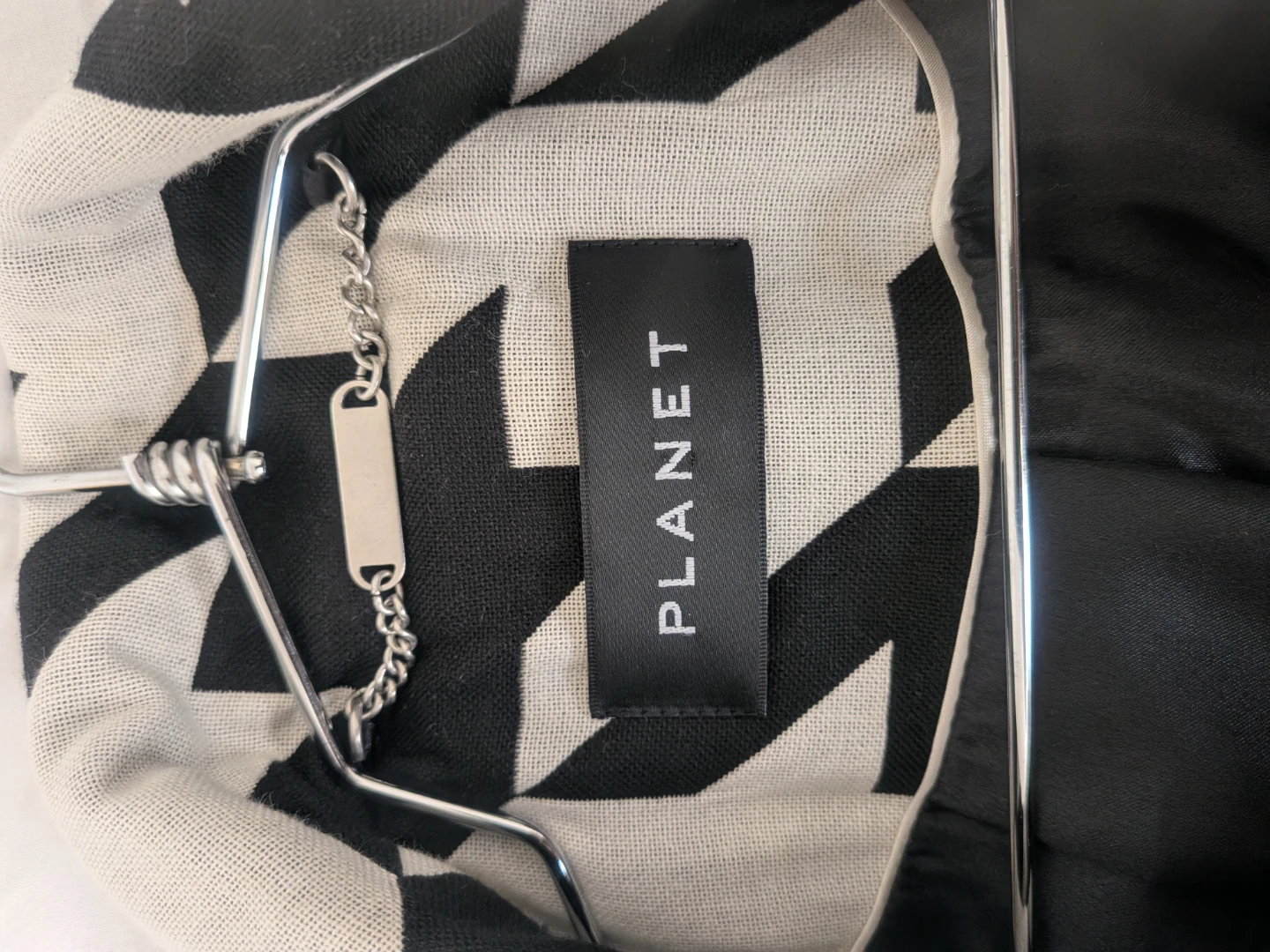 PLANET black and white patterned jacket - photo 2