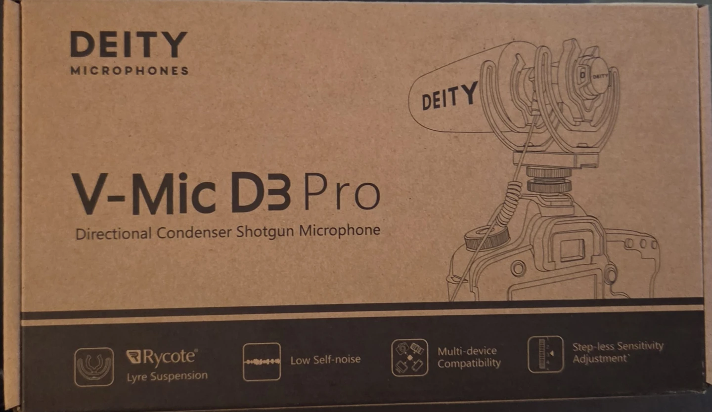 Deity V-Mic D3 Pro Shotgun Microphone