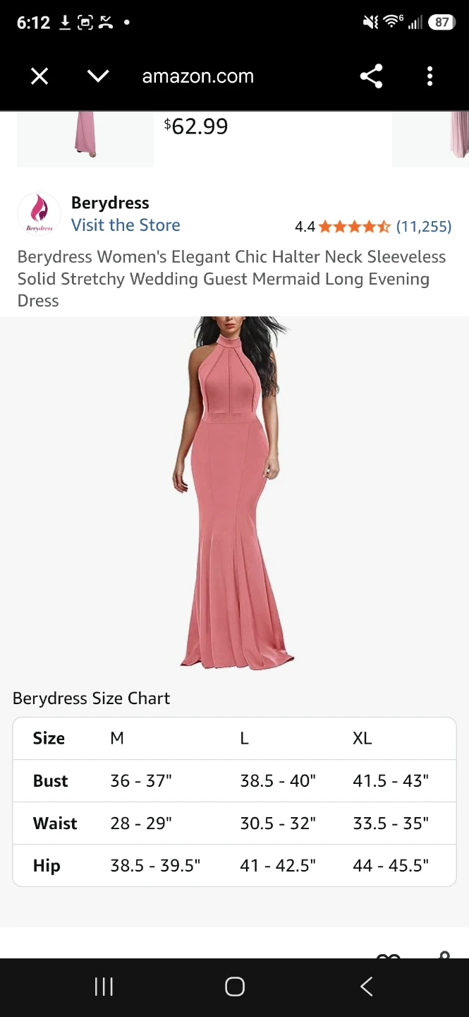 Berydress Halter Neck Mermaid Evening Dress - photo 2