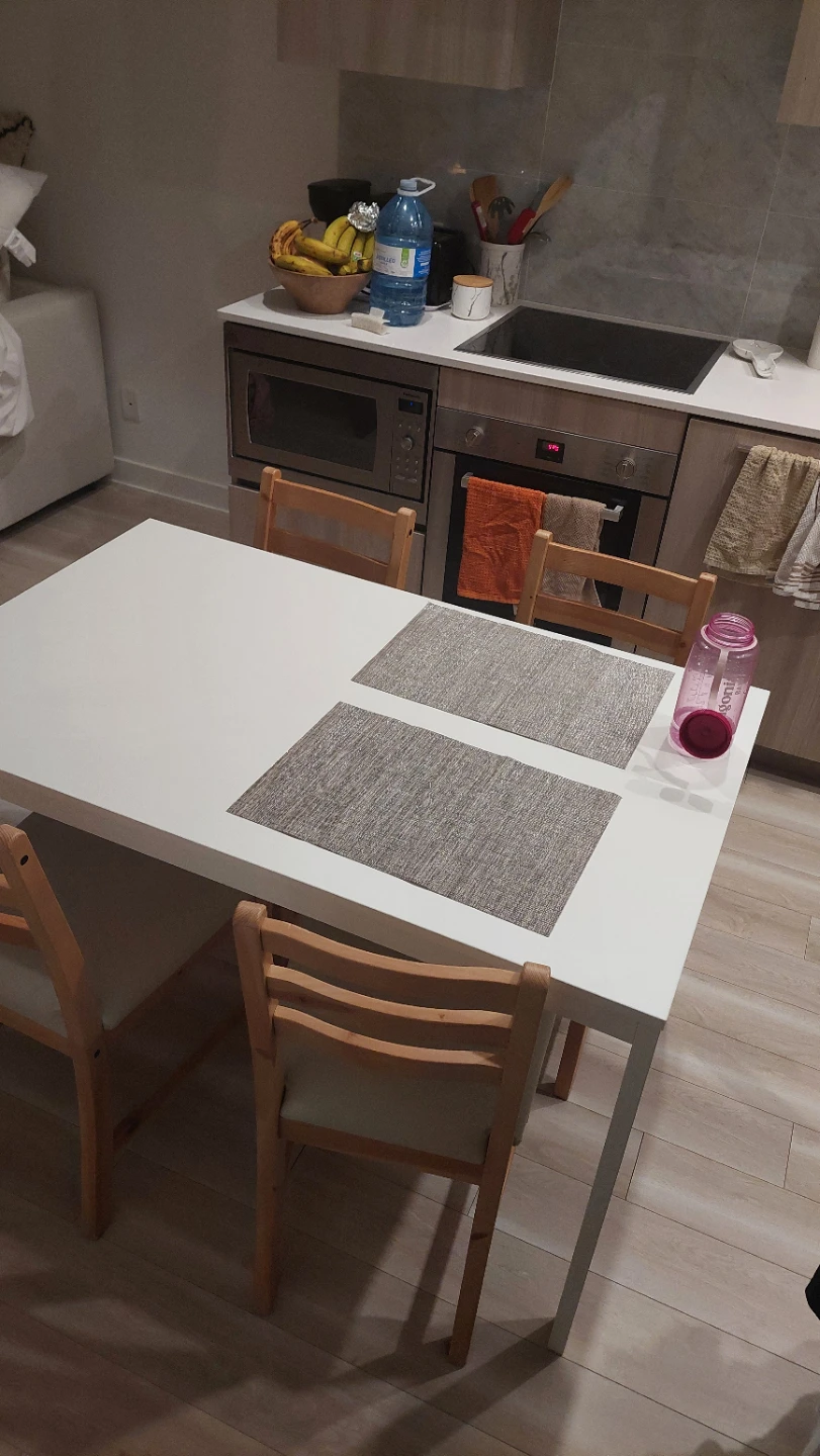 IKEA VIHALS White Dining Table / desk - photo 3