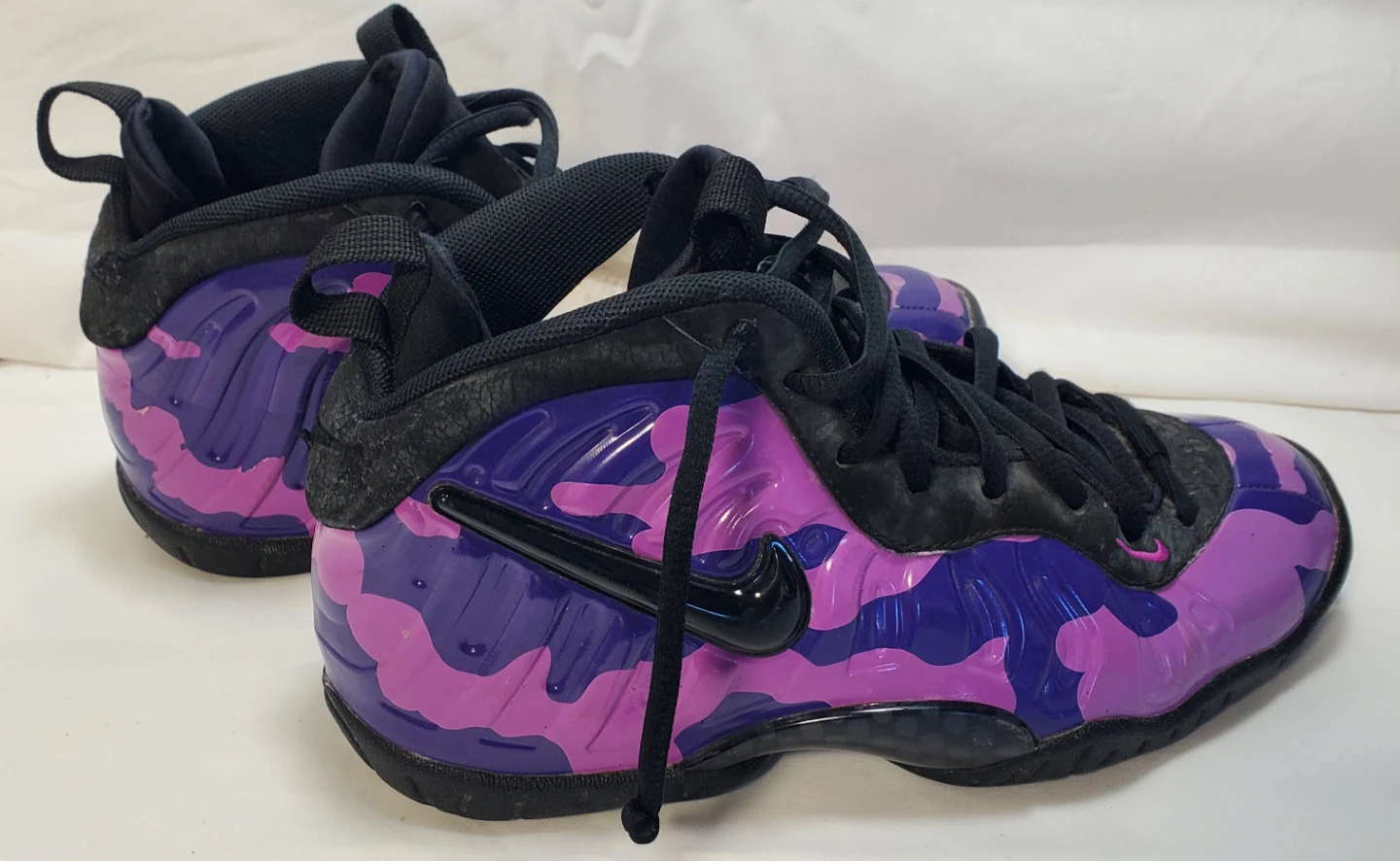 Nike Air Foamposite Pro Camo Youth Unisex size 4