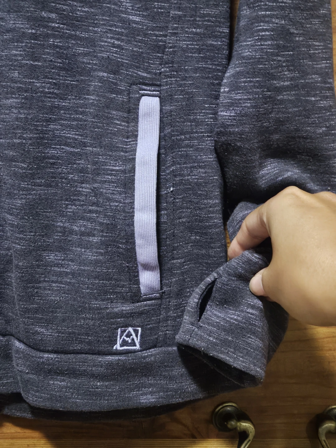 stay warm Snap-Front Pullover Avalanche Heathered Purple - photo 4