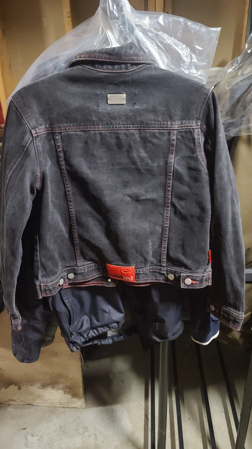 Ecko Red Black Denim Jacket - photo 2