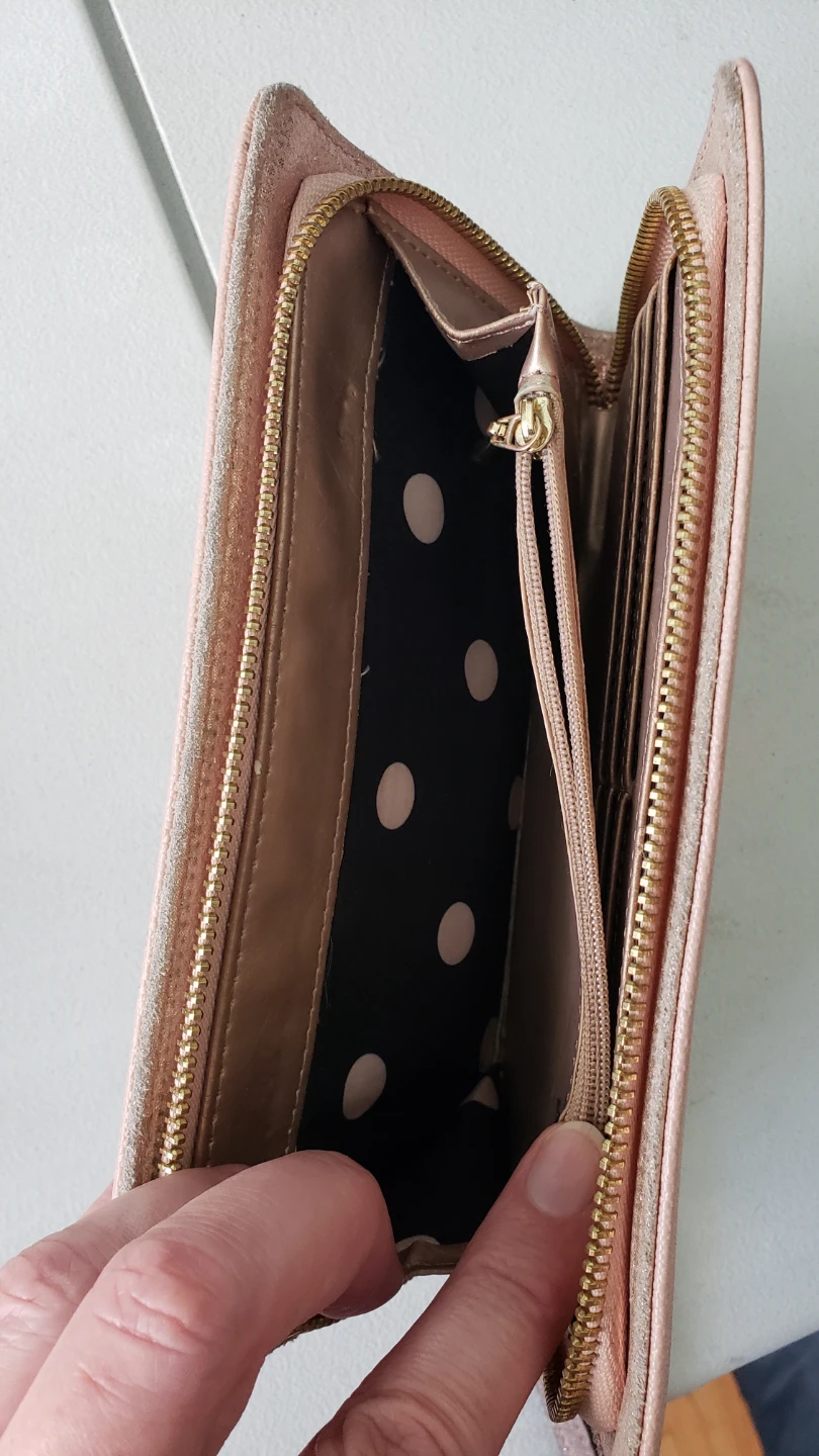 Kate Spade Pink Bow Wristlet Wallet - photo 2