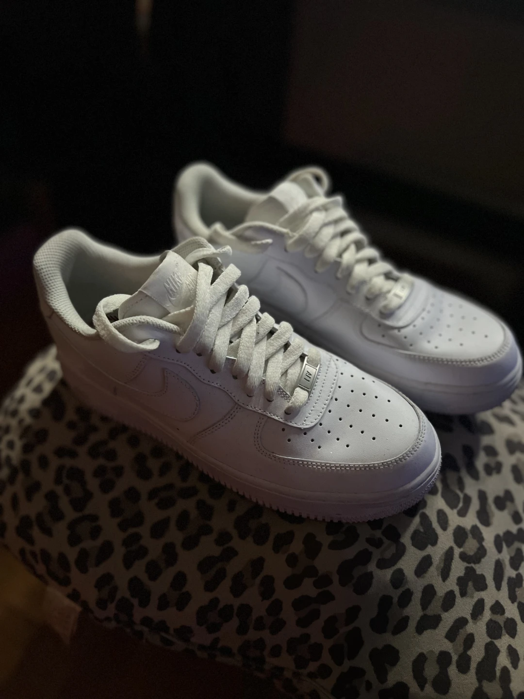 Nike Air Force 1 White Sneakers - photo 3