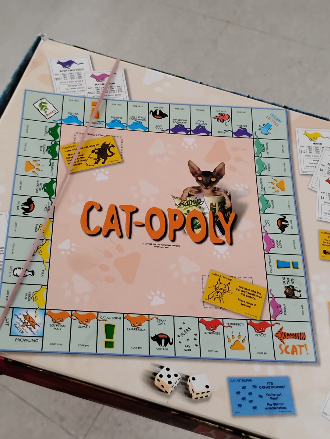 Cat-Opoly Board Game - photo 3