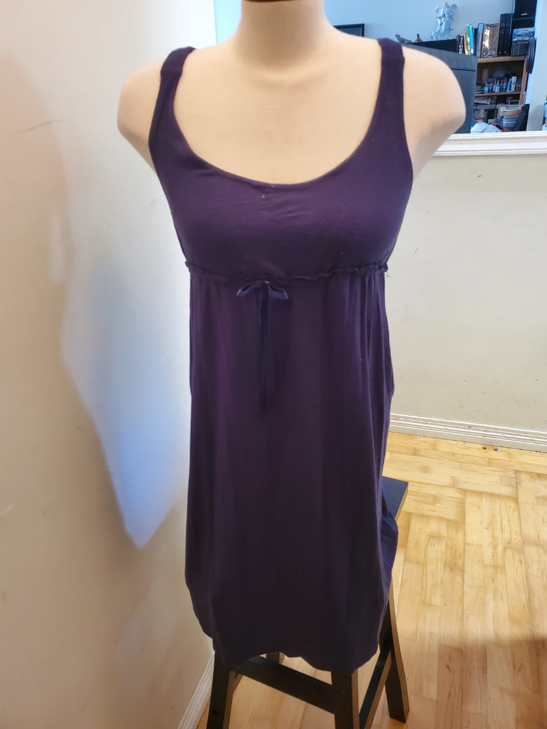 Purple Sleeveless Tank Dress - photo 5