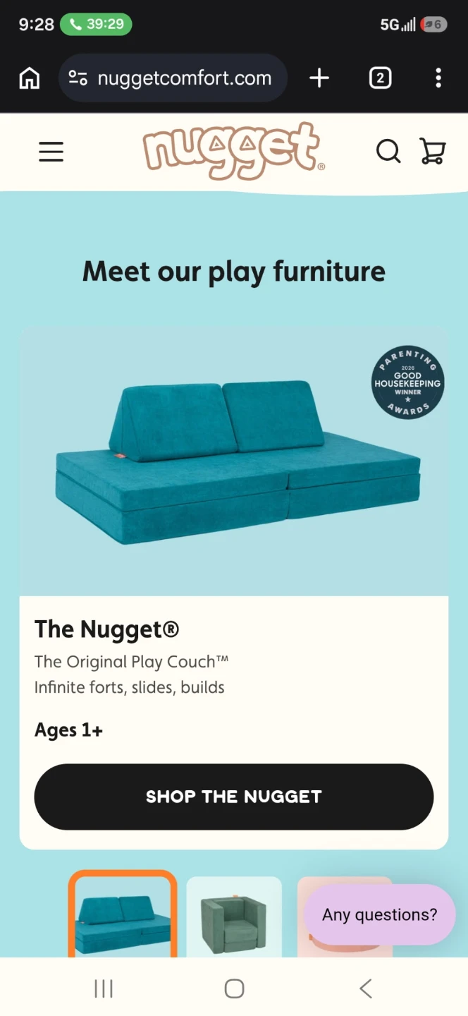 Nugget The Original Play Couch