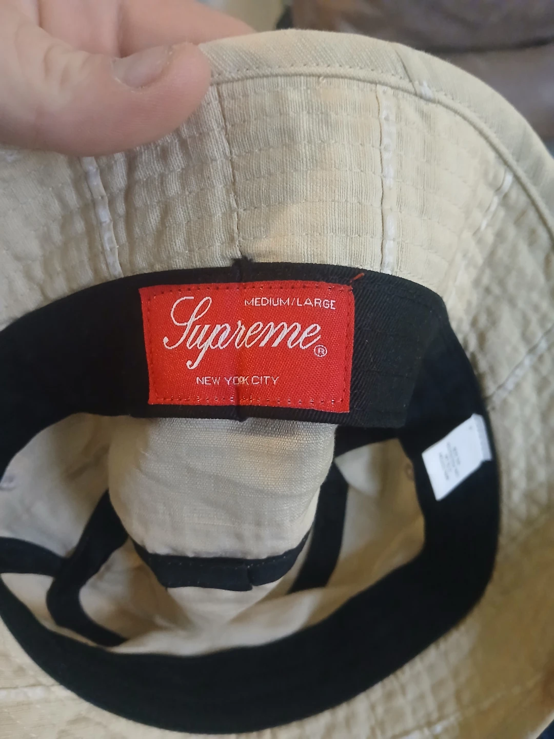Supreme Beige Bucket Hat - photo 2