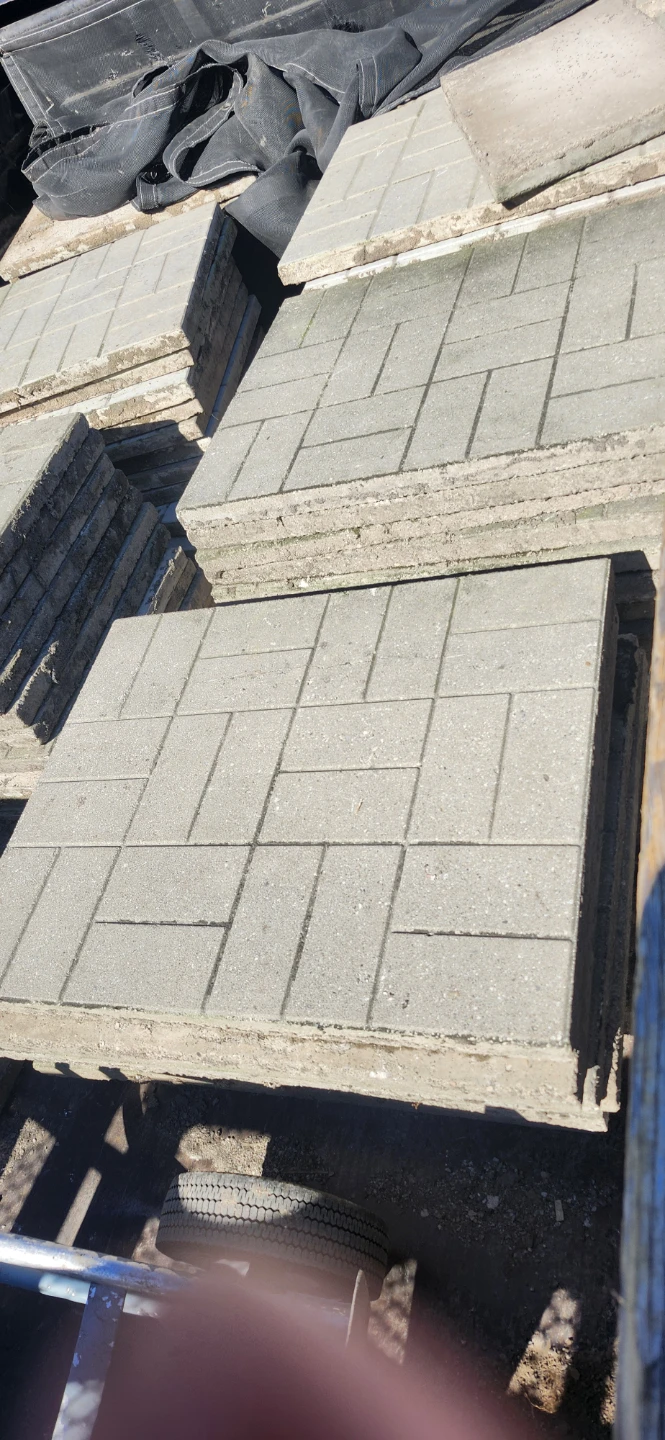 24x30 brick pattern slabs, price for each, white bright or grey - photo 2
