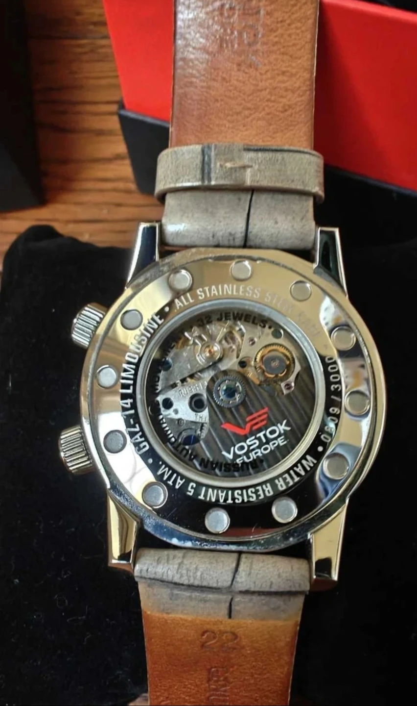 Vostok Europe Gaz 14 limousine automatic Watch (like new) - photo 4