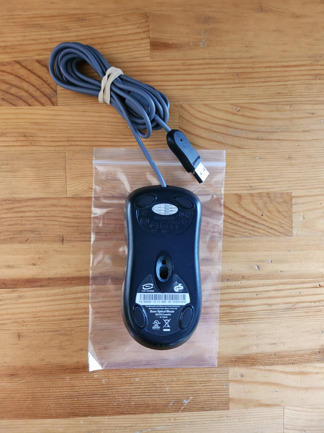 Microsoft USB Wired Optical Mouse - photo 2