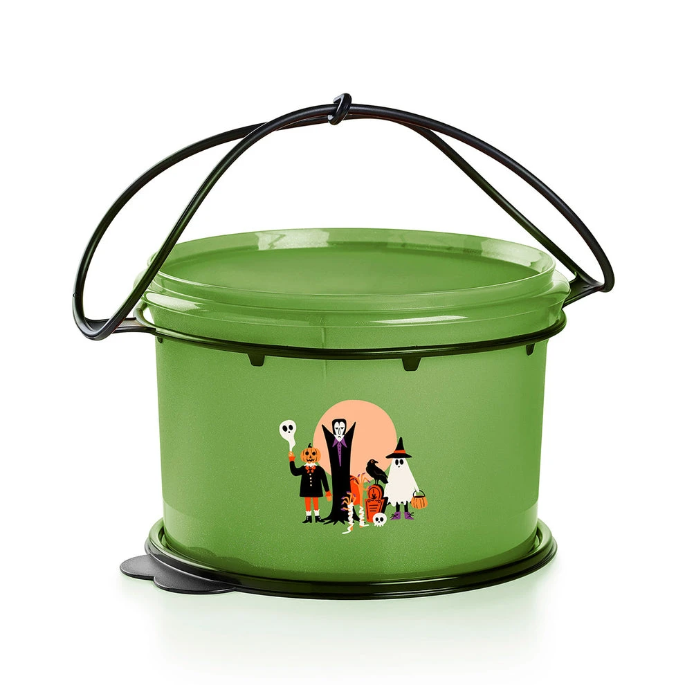 Tupperware® Halloween Canister With Cariolier® 🎃