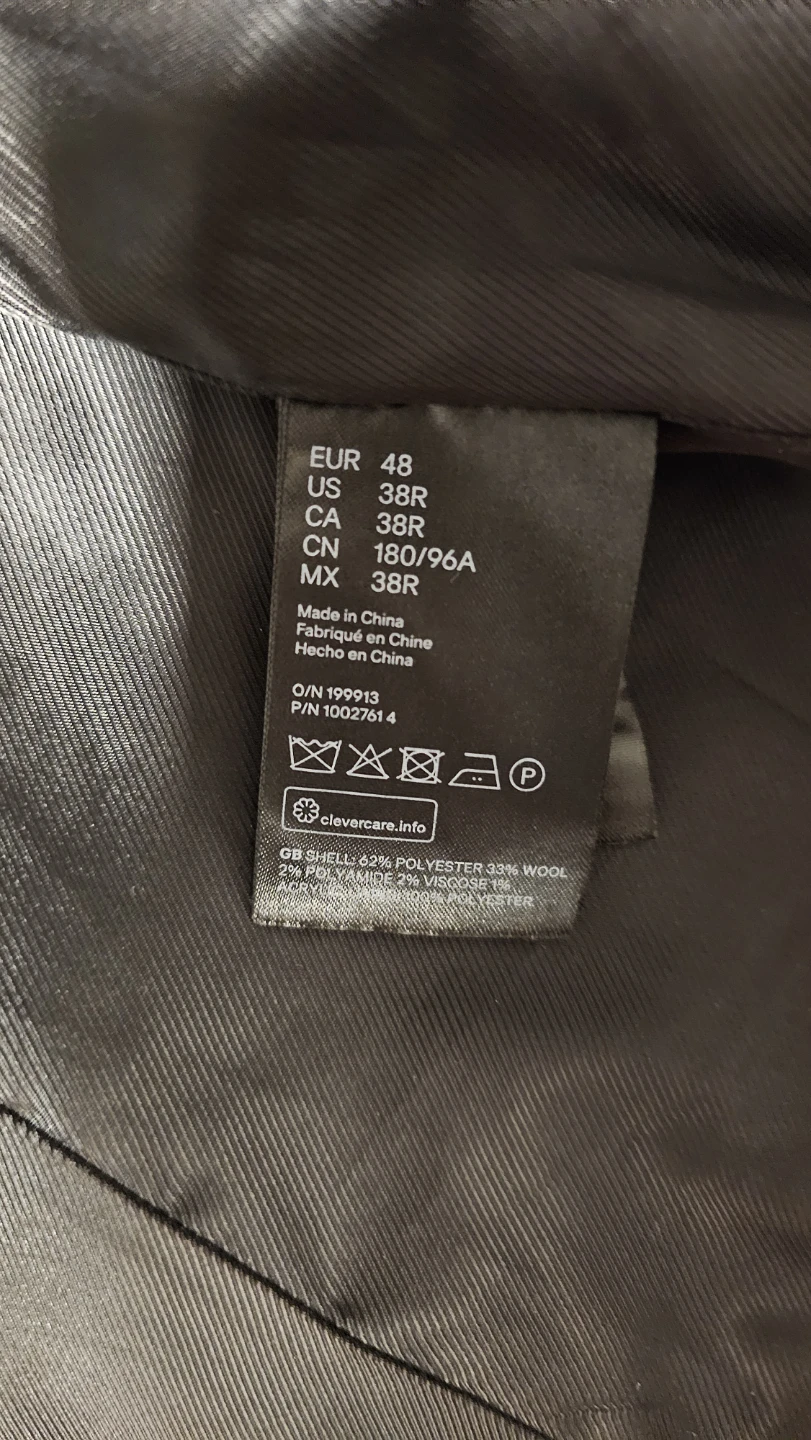 H&M Men's Brown Coat Size 38R **Need gone ASAP** Move out Sale - photo 3